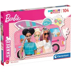 Puzzle Clementoni Barbie con forma 104 piezas 27162