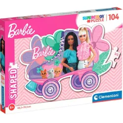 Puzzle Clementoni Barbie con forma 104 piezas 27164
