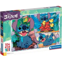 Puzzle Clementoni Disney Stitch Maxi 104 piezas 23776