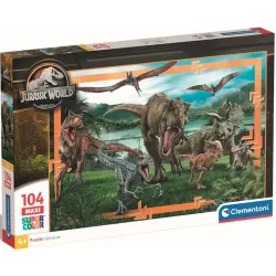 Puzzle Clementoni Jurassic World Maxi 104 piezas 23770