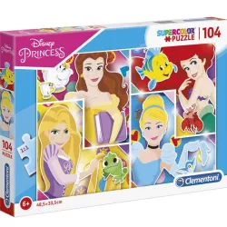 Puzzle Clementoni Princesas Disney 104 piezas 27146