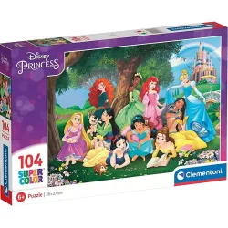Puzzle Clementoni Princesas Disney 104 piezas 25743