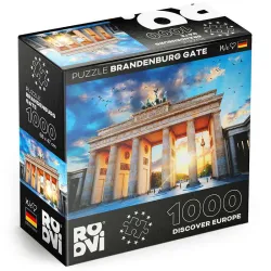 Puzzle Roovi Puerta de Brandenburgo, Berlín, Alemania de 1000 piezas 79848