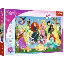 Puzzle Trefl Princesas encantadoras de 100 piezas 16417