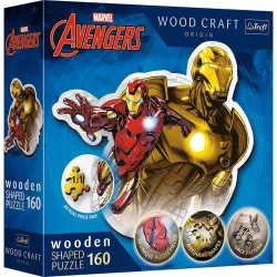 Puzzle Trefl Iron Man de 160 piezas de madera