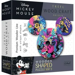 Puzzle Trefl El icónico Mickey Mouse de 500 piezas de madera 20168