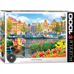 Comprar Puzzle Eurographics Amsterdam,Holanda de 1000 piezas 6000-5865