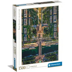 Comprar Puzzle Clementoni Volando sobre París de 1500 piezas 31708