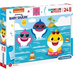Comprar Puzzle Clementoni Baby Shark Maxi de 24 piezas 28519