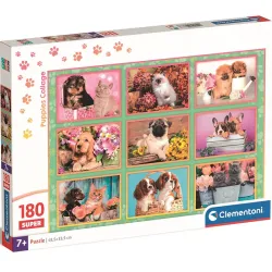Comprar Puzzle Clementoni Cachorros Collage de 180 piezas 29788