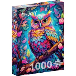 Comprar Puzzle Enjoy puzzle Búho deslumbrante de 1000 piezas 2224