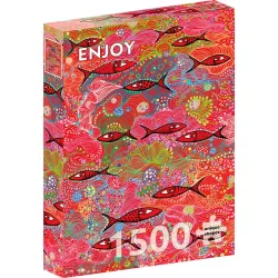 Comprar Puzzle Enjoy puzzle Rojo intenso de 1500 piezas 2240