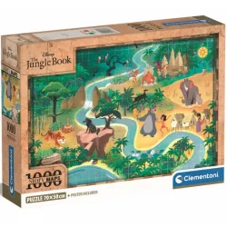 Comprar Puzzle Clementoni El libro de la selva de 1000 piezas 39813