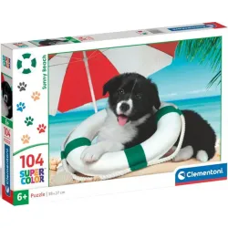 Comprar Puzzle Clementoni Perro en la playa 104 piezas 25767