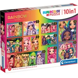 Comprar Puzzle Clementoni Rainbow High 10 en 1 de 18-30-48-60 Piezas