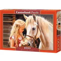 Comprar Puzzle Castorland Mi amigo caballo de 1000 piezas C-105205