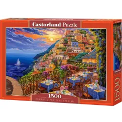 Comprar Puzzle Castorland Noche romántica en Positano de 1500 piezas