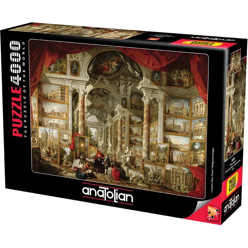 Comprar Puzzle Anatolian Galería con vistas a la Roma moderna de 4000