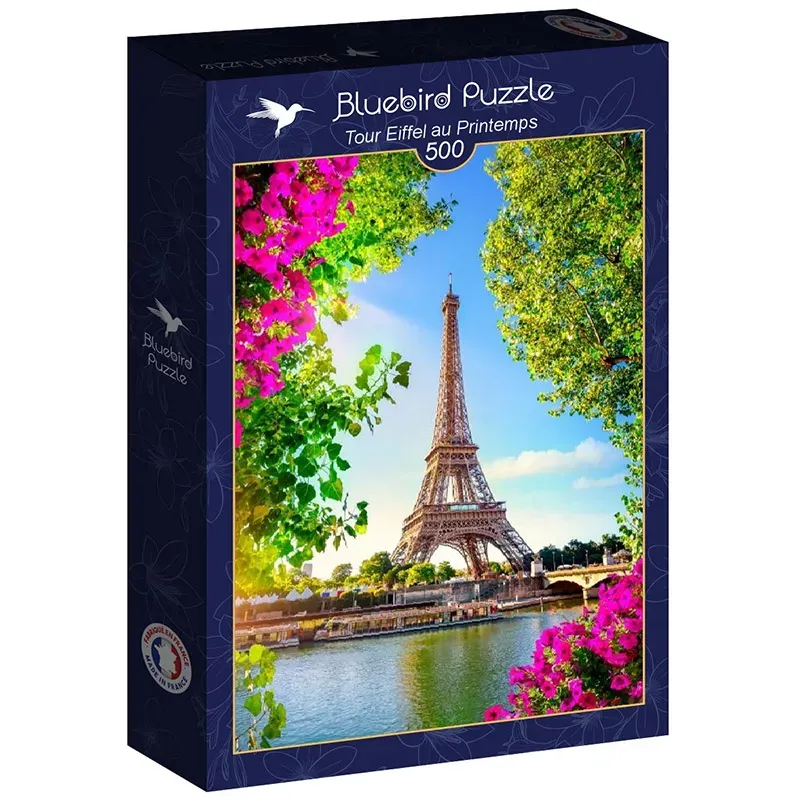 Comprar Bluebird Puzzle Torre Eiffel En Primavera De Piezas